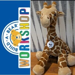 Giraffe Build A Bear World Wildlife Fund Stuffed Animal 18" Tall Plush Toy Child
